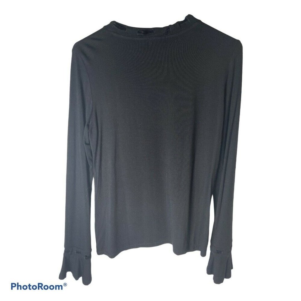 Colour Works CW Velvet Lacing Long Sleeve Sweater - Picture 4 of 5